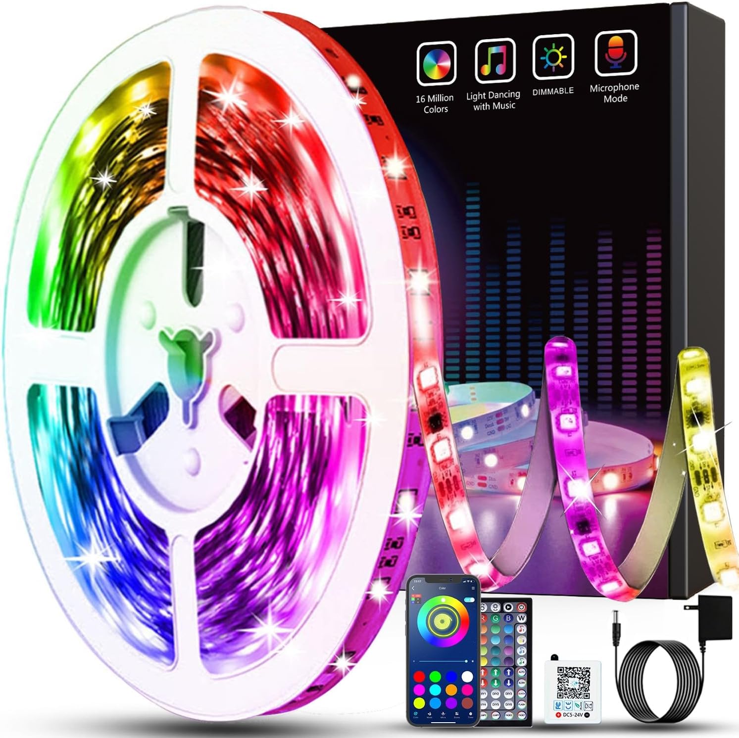 Keepsmile 100ft Led Strip Lights